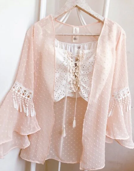 Kimono Encaje